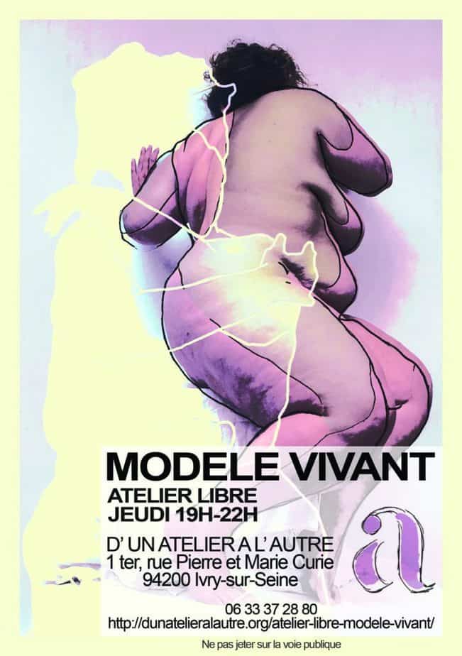 atelier libre modèles vivants