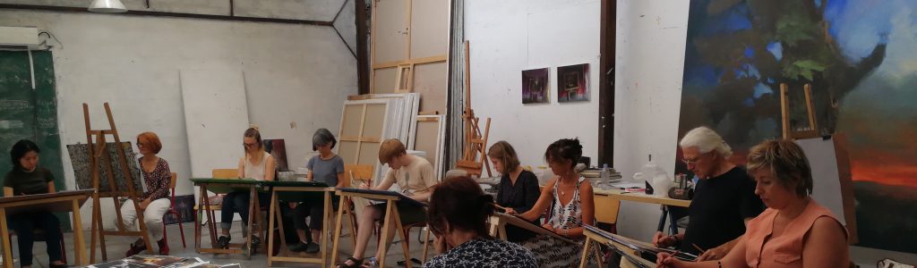 atelier peinture dessin apprendre à construire son dessin