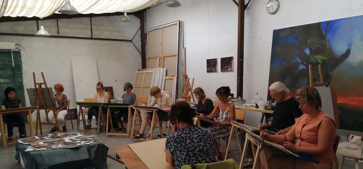 atelier peinture dessin apprendre à construire son dessin
