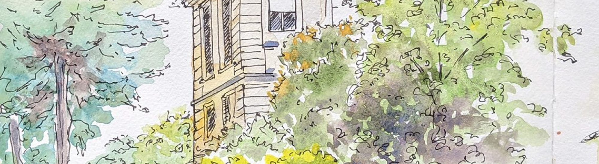 Urban sketching paris