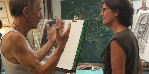 le dessinateur face au modèle vivant atelier libre modèle vivant